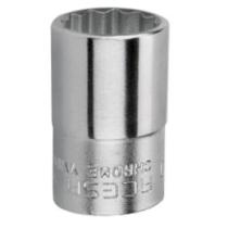 Acesa 710S01210 - Llave de vaso de 1/2" y 6 cantos 21 mm.