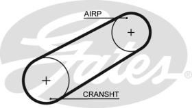 GATES 5095 - CORREA DE DISTRIB. POWERGRIP 8595