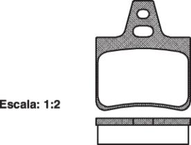 RH 231100 - PASTILLA DE FRENO