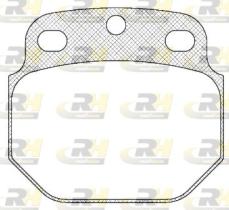 RH JSX242200 - Juego de Pastillas de Freno KNORR K65