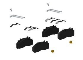 WABCO 12999737VT - Juego de pastillas de freno PAN 19-1
