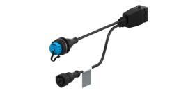 WABCO 4496233160 - Cable con conector hembra