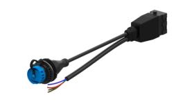 WABCO 4496843330 - CABLE DE DIAGNOSIS+ALIMENTACION 24N