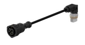 WABCO 4498110500 - Cable con conector hembra