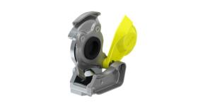 WABCO 4522000120 - CABEZA ACOPLAMIENTO AMARILLA REMOLQUE ROSCA 22