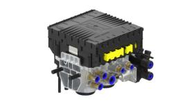 WABCO 4801020310 - Modulador Remolque EBS E Standard 2S/2M (con PEM y racores)