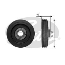 GATES TVD1047 - Amortiguador de vibraciones de torsión (Damper)