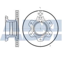 Adr 18533248 - DISCO MERCEDES 6T.Ø324 A121 C/REBAJ