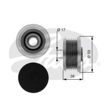GATES OAP7077 - Polea libre de alternador