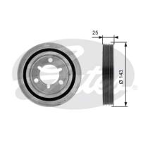 GATES TVD1055 - Amortiguador de vibraciones de torsión (Damper)