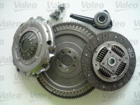 VALEO 845014 - Volante rígido + kit de embrague con cojinete hidráulico