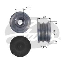 GATES OAP7140 - POLEA LIBRE DE ALTERNADOR