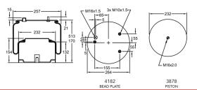 Firestone W01M588722 - Fuelle Completo DAF 1 Toma