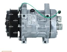 NRF 32702 - Compresor de aire acondicionado para IVECO