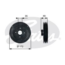 GATES TVD1123 - AMORTIGUADOR DE VIBRACION