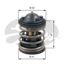 GATES TH47487G1 - Termostato Bmw/Mini