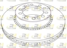 RH DCA120820 - Disco de freno RVI y VOLVO