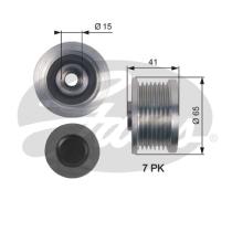 GATES OAP7125 - Polea libre de alternador