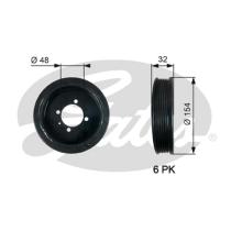 GATES TVD1130 - Amortiguador de vibraciones Damper