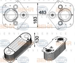 MAHLE CI233000P - INTERCOOLER MAN TGL / M