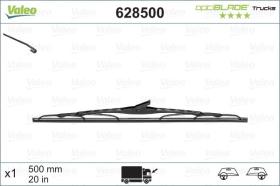 VALEO 628500 - Escobilla Limpiaparabrisas OPTIBLADE 500 MM X1