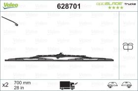 VALEO 628701 - Escobilla Limpiaparabrisas OPTIBLADE 700 MM  con surtidor X1