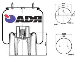 Adr 51304603 - FUELLE DE SUSPENSIÓN