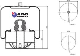 Adr 51353303 - FUELLE CPLTO. PISTON METALICO  4644MB