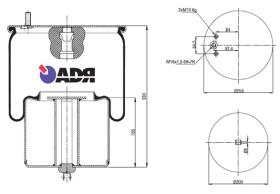 Adr 51360201 - FUELLE CPLTO. PISTON METALICO VOLVO