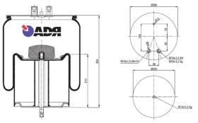 Adr 51380002 - FUELLE CPLTO. PISTON METALICO RENAULT