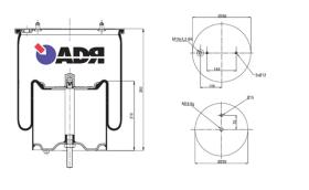 Adr 51380201 - FUELLE CPLTO. PISTON METALICO SCANIA