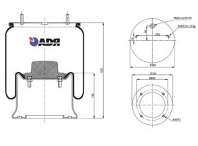 Adr 51391202 - FUELLE DE SUSPENSIÓN