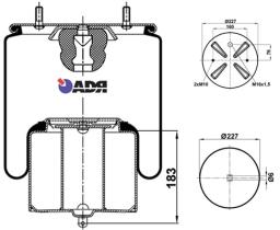 Adr 51410250 - FUELLE DE SUSPENSIÓN