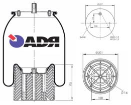 Adr 51520705 - FUELLE DE SUSPENSIÓN