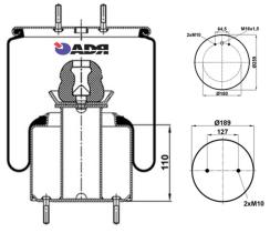 Adr 51559100 - FUELLE CPTO. (FPM) VOLVO