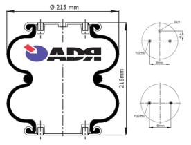 Adr 51677600 - FUELLE DE SUSPENSIÓN