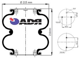 Adr 51678300 - FUELLE ELEVADOR SAF T.CRUZADO