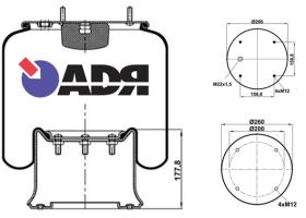 Adr 51702000 - FUELLE DE SUSPENSIÓN