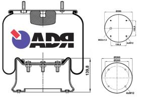 Adr 51709003 - FUELLE DE SUSPENSIÓN