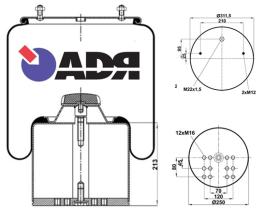 Adr 51831003 - CPLTO. BPW METAL