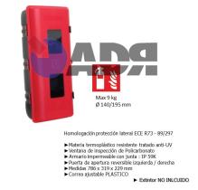 Adr 90091100 - PORTA-EXTINTOR R/N 9 KGS