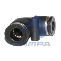 Sampa 094425 - 90§ CCONECTOR PRESIONE (DOS DIAMETROS)