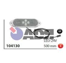 Iluminación y electricidad 104130 - GALIBO LED BLANCO SMD 04 BK CB ADR LG 500