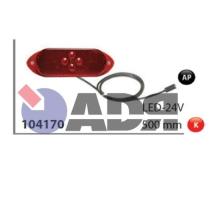 Iluminación y electricidad 104170 - GALIBO LED ROJO SMD 04 CK CB ADR LG500