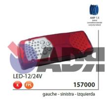 Iluminación y electricidad 157000 - PILOTO TRAS.IZDO.LC8 LED