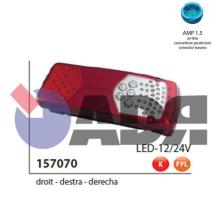 Iluminación y electricidad 157070 - PILOTO TRAS.DCHO.LC8 LED