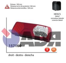 Iluminación y electricidad 157160 - PILOTO TRAS.DCHO.LC8 LED DAF CF/XF 06/2013-->