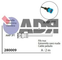 Iluminación y electricidad 280009 - CABLE PILOTO POSICION HEMBRA JPT 2MTS.