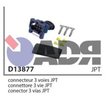 Iluminación y electricidad D13877 - CONECTOR JPT 3 VIAS