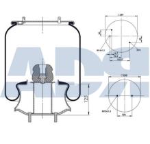 Adr 51017143 - (SBP*) FUELLE SUSPENSION VOLVO CPTLO. (FPM)